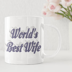 Mug Femme avec demi-texte gris