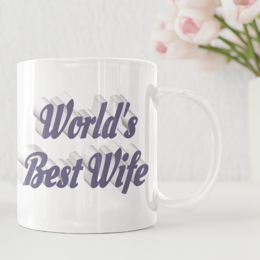 Mug Femme avec demi-texte gris