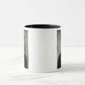 Mug Femme avec des boucles d'oreille (Centre)