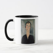 Mug Femme avec des boucles d'oreille (Gauche)