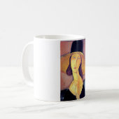 Mug Femme avec grand Casquette, Modigliani (Devant gauche)