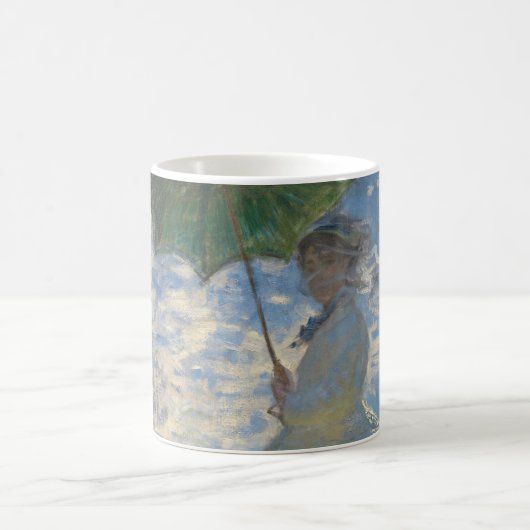 Mug Femme avec parasol - Madame Monet et son fils (Centre)