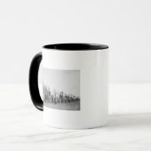 Mug Femme avec train Ox tient une photo de hip (Devant gauche)