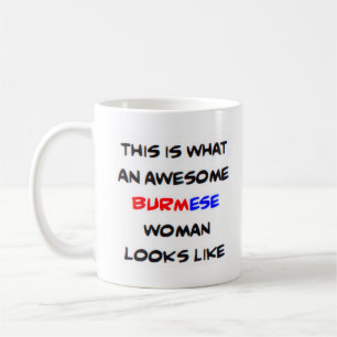 Mug femme birmane, formidable