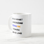 Mug femme bosnienne, géniale (Devant gauche)