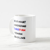 Mug femme cambodgienne, formidable (Devant gauche)