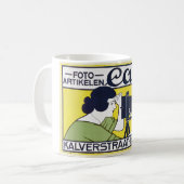 Mug Femme caméra, photographe, Van Caspel (Devant gauche)