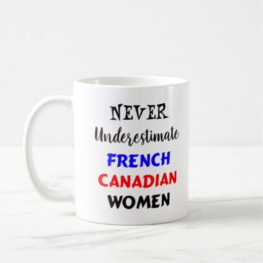Mug femme canadienne (Gauche)