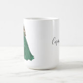 Mug Femme Capricorne déesse Texte personnalisé (Centre)
