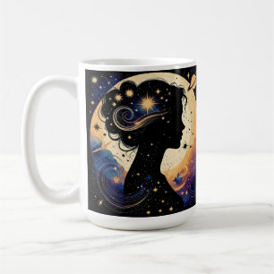 Mug Femme céleste élégante silhouette