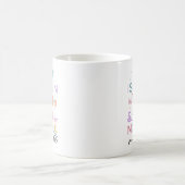 Mug Femme chrétienne "Dieu est dans elle" Psaumes 46:5 (Centre)