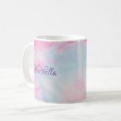 Mug Femme chrétienne forte et COURAGEUSE personnalisée (Devant gauche)