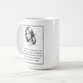 Mug Femme — Citation de batteur différente (Devant gauche)
