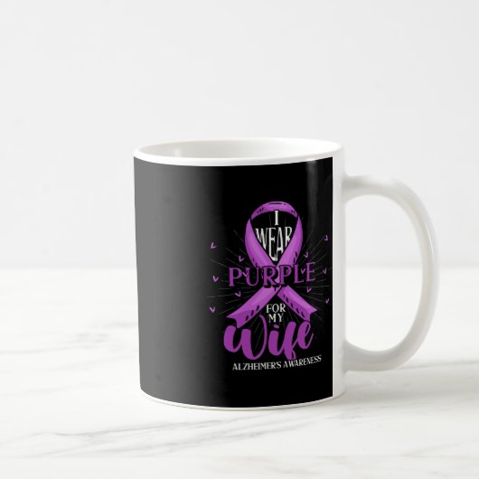Mug Femme combattante Alzheim, femme combattante Alzhe (Droite)