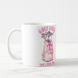 Mug Femme Coquette Golf Diva Drôle Laissez Par Tee Gol