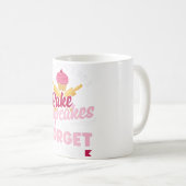 Mug Femme Cupcake Baking Chien Propriétaire (Devant droit)