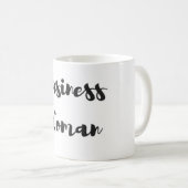 Mug femme d'affaires (Devant droit)