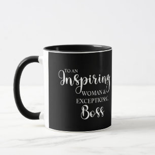 Mug Femme d'affaires & Patron exceptionnel Personnal