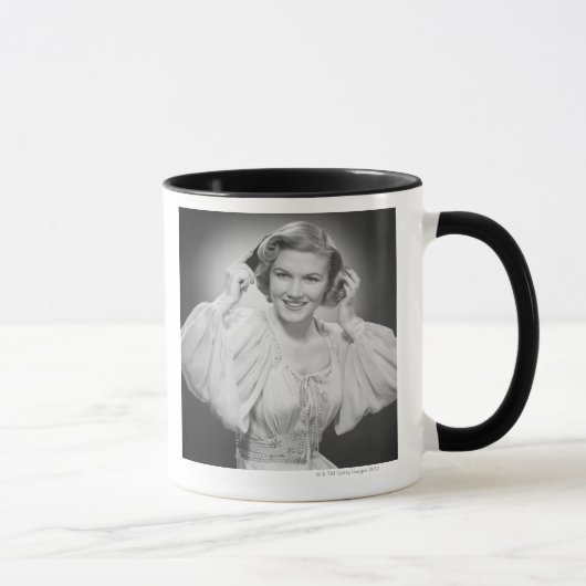 Mug Femme dans la robe 2 (Droite)