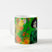 Mug femme dans le champ coloré (Devant gauche)