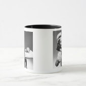 Mug Femme dans un casquette (Centre)