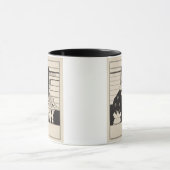 Mug Femme dans une librairie, conception pour "un (Centre)