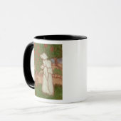 Mug Femme dans une robe blanche, 1896 (Devant gauche)