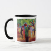 Mug Femme dans une veste verte, 1913 (Gauche)