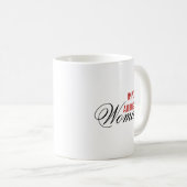 Mug Femme d'arrogance impolie (Devant droit)