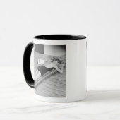 Mug Femme de bronzage de Sun (Devant gauche)