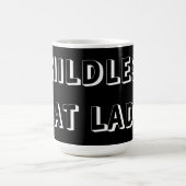 Mug Femme de chat sans enfant (Centre)