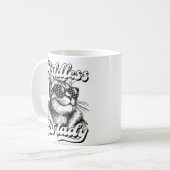 Mug femme de chat sans enfant (Devant gauche)