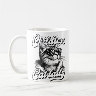 Mug femme de chat sans enfant
