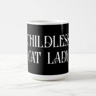 Mug Femme de chat sans enfant