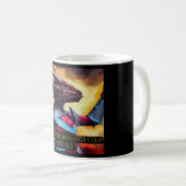 Mug Femme de combat à mort-née (Devant droit)