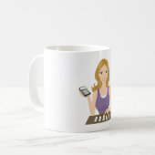Mug Femme de finance (Devant gauche)