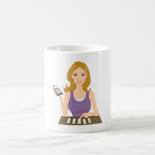 Mug Femme de finance