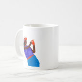Mug Femme de golfeur (Devant gauche)