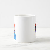 Mug Femme de golfeur (Centre)