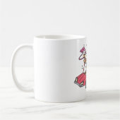 Mug Femme de la rue de dessin (Gauche)
