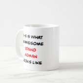 Mug femme de l'Idaho, formidable (Devant gauche)