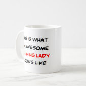 Mug femme de ménage, géniale (Devant gauche)