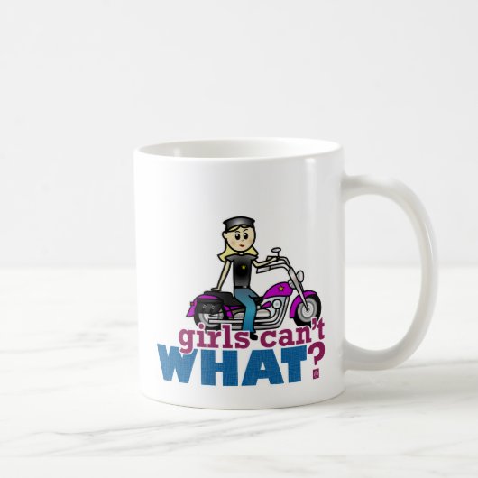 Mug Femme de moto (Droite)