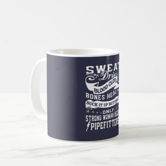 Mug Femme de Pipefitter (Devant gauche)