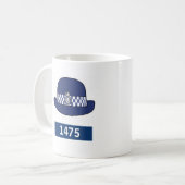 Mug Femme de police britannique avec Casquette WPC - A (Devant gauche)