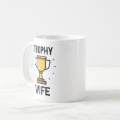 Mug Femme de trophée (Devant gauche)