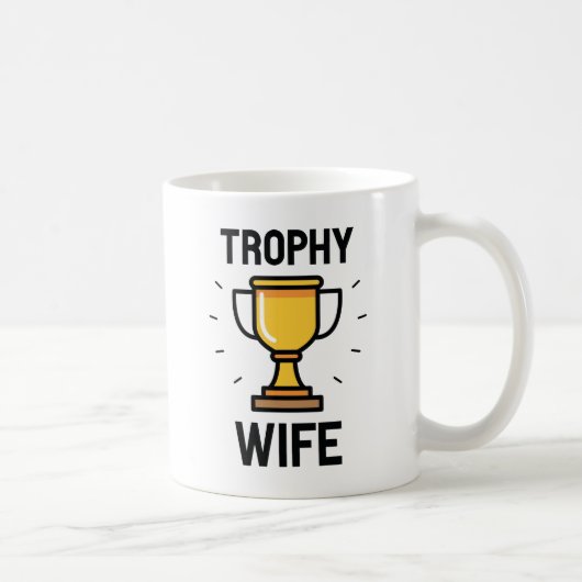 Mug Femme de trophée (Droite)