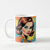 Mug Femme des années 60 (Gauche)