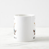 Mug Femme drôle à la retraite (Centre)