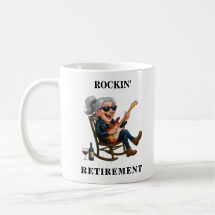 Mug Femme drôle à la retraite